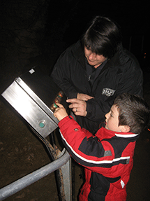 caves control panel